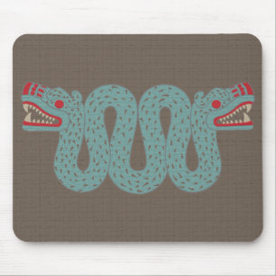 Serpente asteca Mousepad