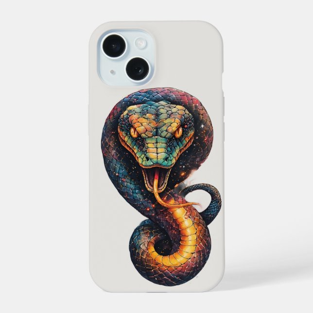Serpente Cósmica Vívida (Verso)