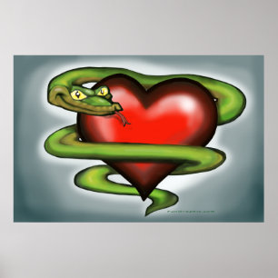 Serpente n Heart Poster