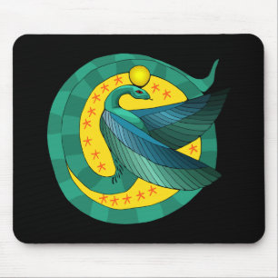 Serpente voada egípcio Mousepad