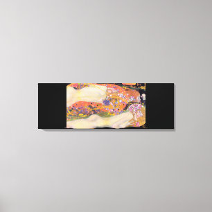 Serpentes de água II (1907) Canvas de Gustav Klimt