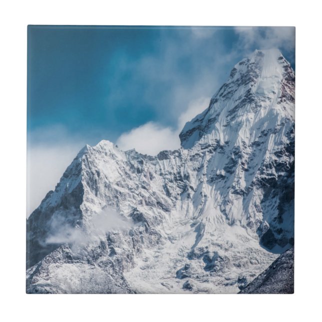Serra de Snowy Ama Dablam Himalaia (Frente)