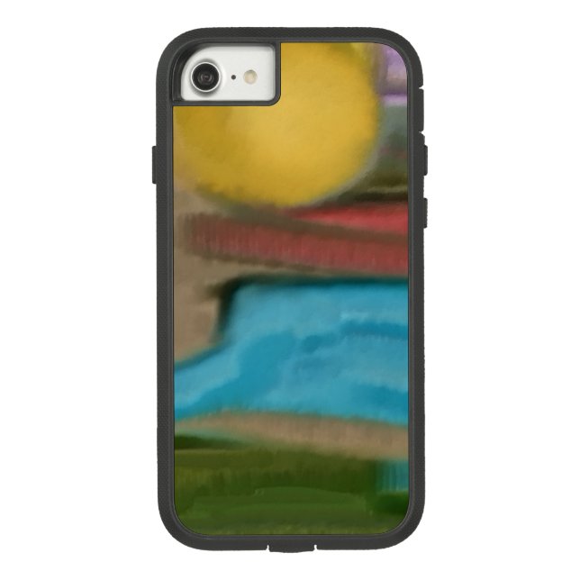 Serra Sunrise Sudoeste Abstrato Art (Verso)