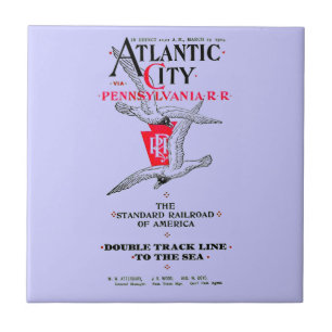 Serviço 1904 de Atlantic City da estrada de ferro