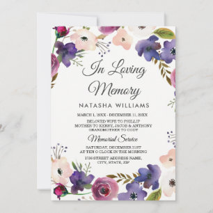 Serviço de Anúncio do Memorial Floral Wreath