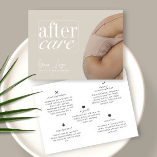 Serviço de Cartão de visita do Skincare após-care