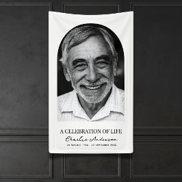 Serviço De Fotografia De Arch Moderno Funeral Ou M