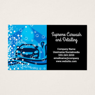 Serviço de Limpeza de Lava-Automóvel Bolhas