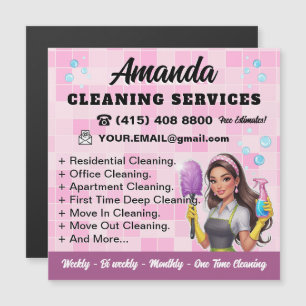 Serviço de Limpeza Janitorial da Lady Bubble
