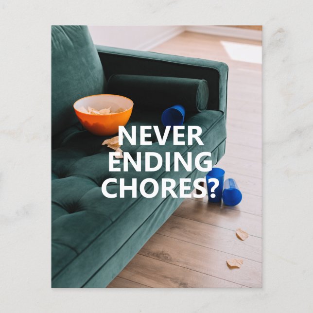 Serviço de Limpeza Profissional Folheto do Folheto (Frente)