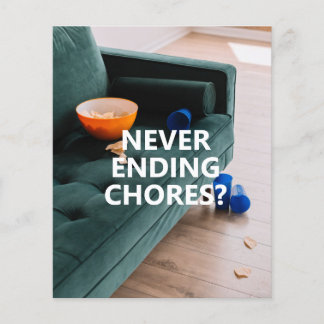 Serviço de Limpeza Profissional Folheto do Folheto