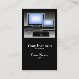 Serviço de reparo de computador Cartão de visita 2