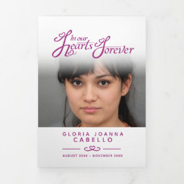 Serviço do programa funerário em nossos corações