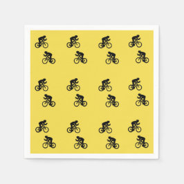 Serviços ciclistas, guardanapos