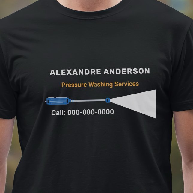 Serviços de lavagem de pressão (Pressure Washing Services T-Shirt)