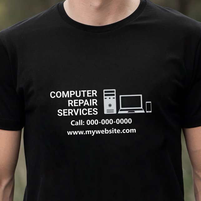 Serviços de reparação de computadores (Computer Repair Services T-Shirt)