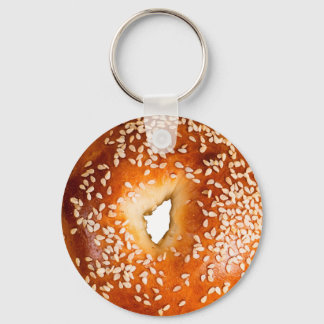 Sesame Bagel Chaveiro