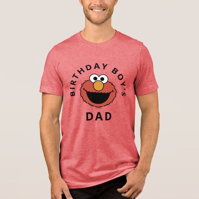 Sesame Street | Elmo - Camiseta Tri-Blend de Anive (Frente)