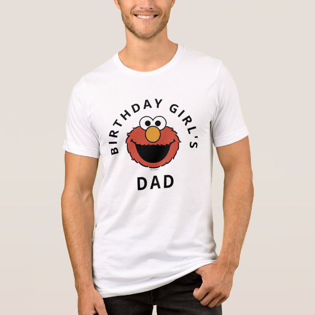 Sesame Street | Elmo - Camiseta Tri-Blend de Prime (Frente)