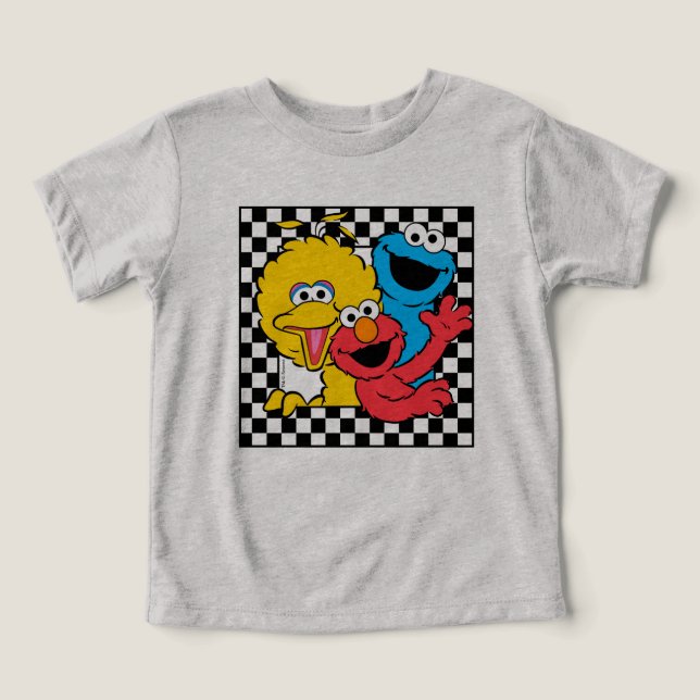 Sesame Street Pals Checked (Design frontal)