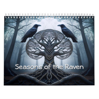 Sessões do calendário de 12 meses do Raven