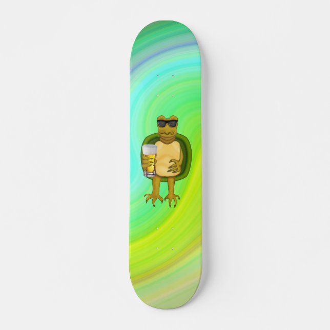 Sesty Turtle Skateboard Deck (Frente)