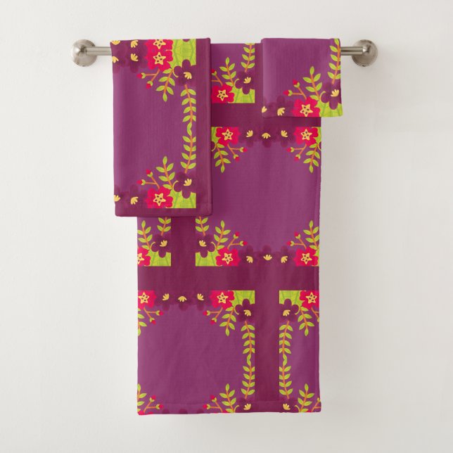 Set asciugamani bagnoBathroom Toalha (Insitu)