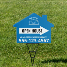Seta de Imóveis de Casa Aberta Blue Welcome