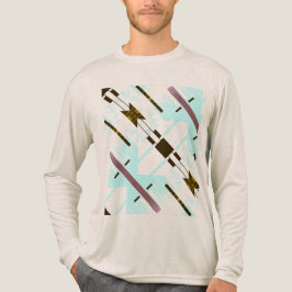 Seta Diagonal Negra Azul Aqua Sudoeste inspirada