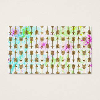 setas de efeito de brilho Dourado aquarelas splatt