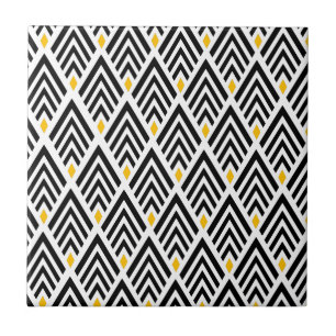 setas do art deco do 1920 com acento Dourado