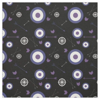 Setas e Alvos Tecido Roxo