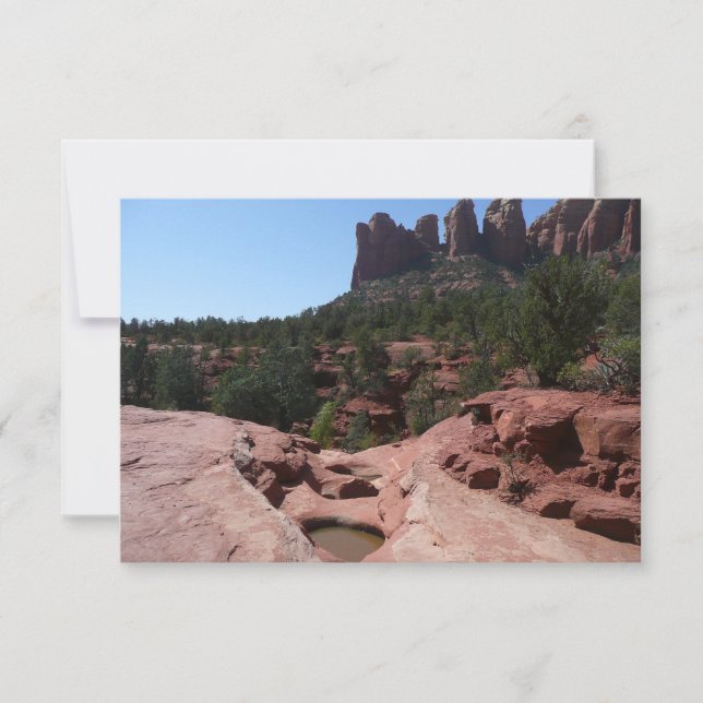 Sete Piscinas sagradas na Arizona de Sedona (Frente)