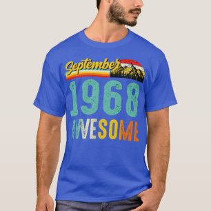 Setembro 1968 Camisa de Presente de Aniversário Vi