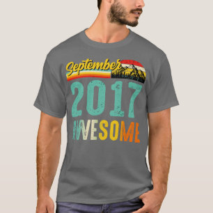 Setembro de 2017 Camisa de Presente de Aniversário