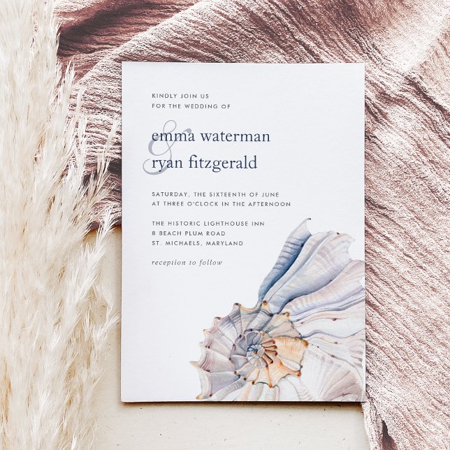 Setentrional | Convite Náutico para Casamento de C (Criador carregado)