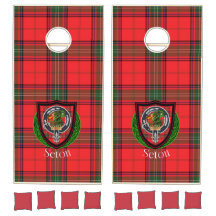 Seton Scottish Clan Tartan Crest