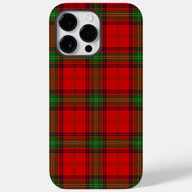 Seton tartan green xadrez vermelha (Verso)