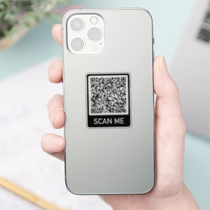 Seu adesivo personalizado de informações de verifi
