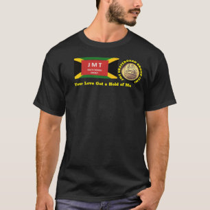 Seu AMOR me pegou Camiseta Básica Escura