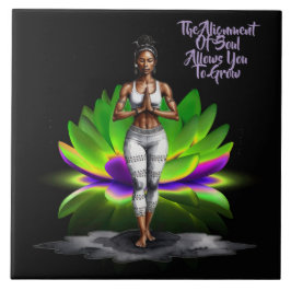 Seu Azulejo de Alma Sabedoria Alinha Alinhando Cer