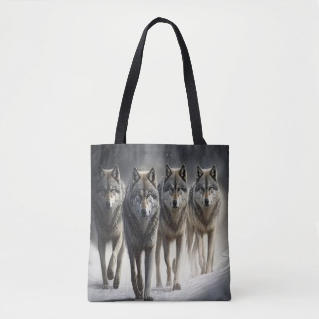 Seu Bolsa do Wolf Pack (Frente)