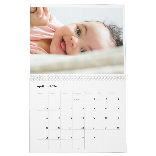 Seu Calendário Personalizado Perfeito - Família e  (Abr 2026)