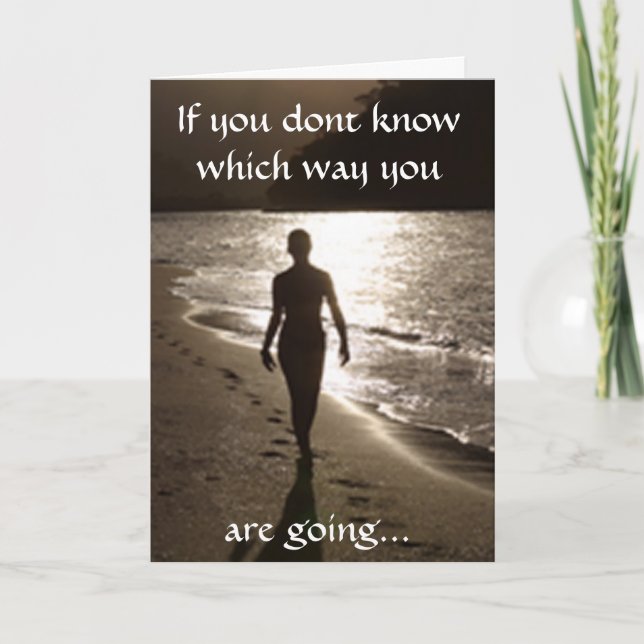 Seu Cartão De Saudação De Passos (Frente)