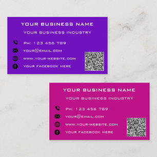 Seu Cartão de visita da Empresa de Texto de Inform