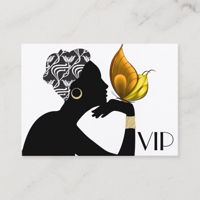 Seu Cartão de visita VIP - SRF (Frente)