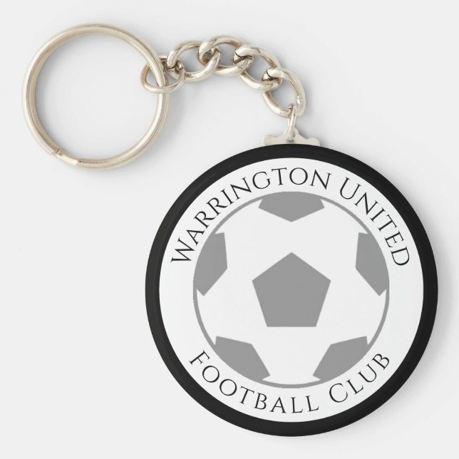 Seu Chaveiro de nome do clube de futebol (Frente)