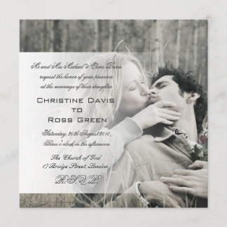 Seu convite wedding personalizado foto