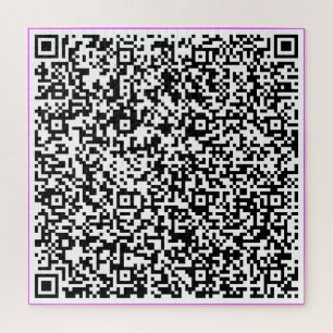 Seu Design QR Code Quebra-cabeça de Exemplo de Col