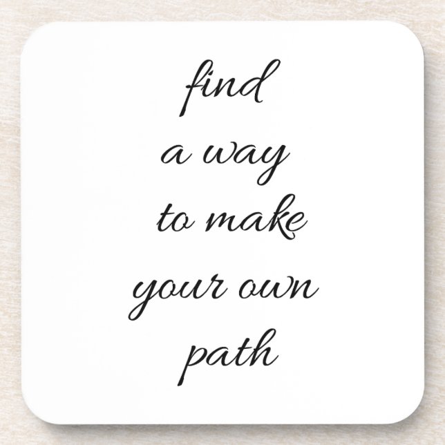 Seu Duro de caminho Porta copos plástico (Frente)